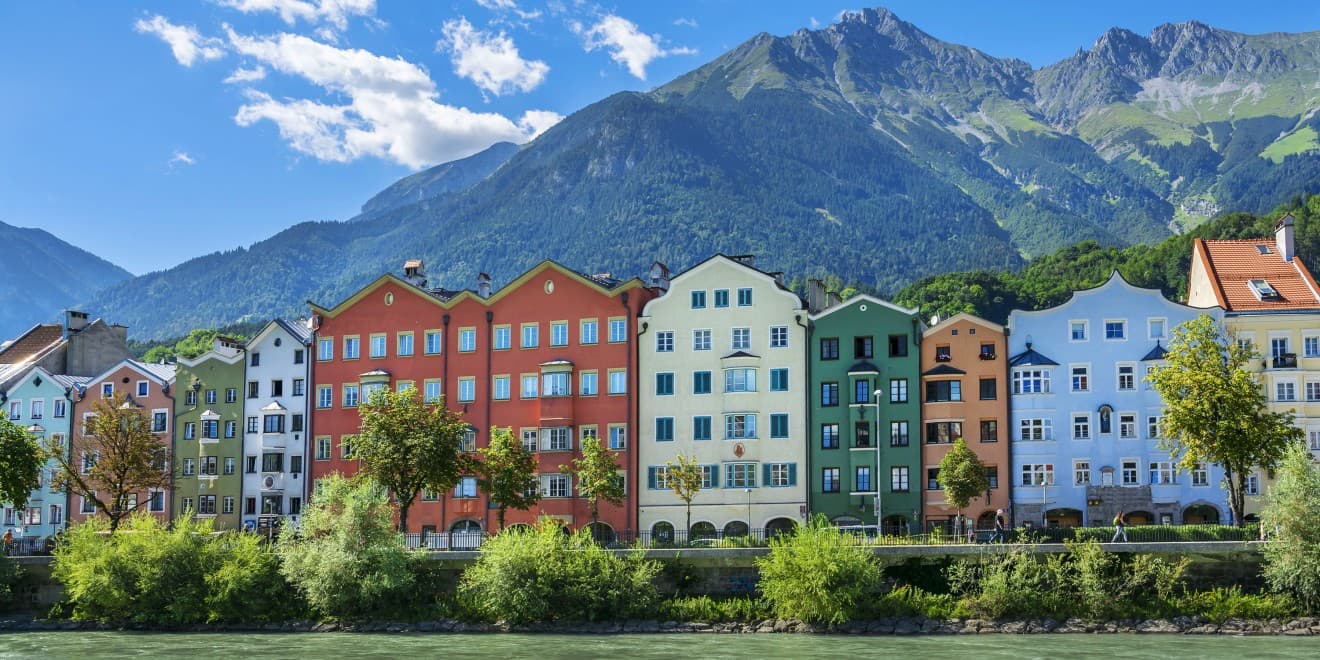 Innsbruck, Hauptstadt von Tirol, Österreich