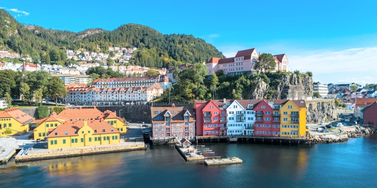 Stadt Bergen, Norwegen